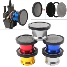 Pwk21 Motorshop168 550732699619 50mm Air Filter Cup With Net For 24 26 28 30 Pe28 Carburetor Titanium