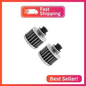 Muge Racing Mg-ofi003 2pcs Air Filter Cold Intake Breather 12mm Valve Cover Bre