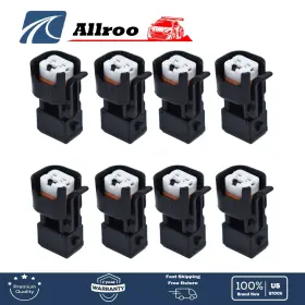 43100-08 Munirater Fuel Injector Connector Adapter 8pcs Ls1 Ev1 To Ev6 Ev14 Uscar Ls2 Ls3 Lsx Lt1