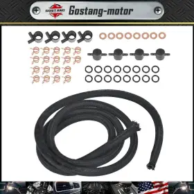 Mcb73120 Munirater New Fuel Injector Return Line Kit For 1988-94 Ford F250 F350 Diesel Trucks 7.3l