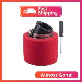 Klq-7 Mwmnun 38mm Angled Foam Air Filter Pod Apply To 50cc 70cc 90cc 110cc 125cc 150cc