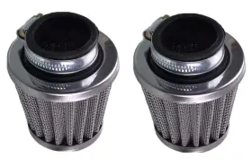 Mycheng 738598307859 2 Pcs 39mm Air Filter For 50cc 110cc 125cc 150cc 200cc Gy6 Moped Scooter Atv
