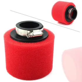 Newyoutube 550724142949 Red 35mm Foam Air Filter For Upgraded Honda Xr50 Crf50 Klx110 Sdg Ssr 125 150cc