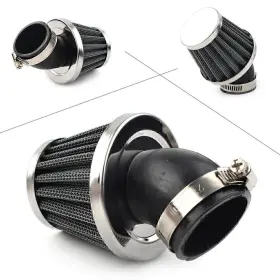 Nomura 421114496488 Motorcycle 38mm Bent Neck Air Filter For Pit Bike Atv Quad Gy6 Moped Scooter