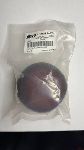 Oem A00300-14-00 New Ssr Button Style Air Filter 38mm