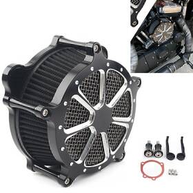 Oneclubaa 550737463635 For Harley Davidson Air Filter Dyna Street Bob Softail 93-15
