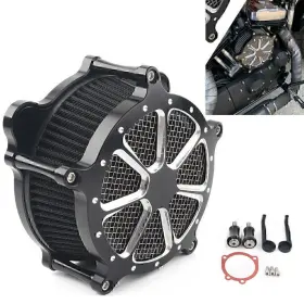 Oneclubaa 550737463635 For Harley Davidson Air Filter Dyna Street Bob Softail 93-15
