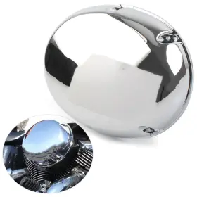 Onlyonee 550755523540 Air Intake Cleaner Filter Cover Chrome Fit Honda Shadow Ace Vt400 Vt750 1997-03