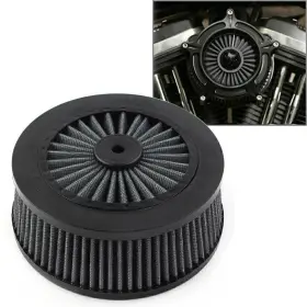 Onlyonee 550756733054 Air Cleaner Filter Element Black Fit For Harley Sportster Touring Dyna Softail