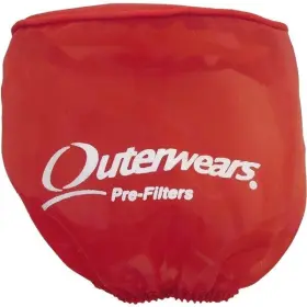10-1006-03 Outerwears 3 Inch X5 Round Pre-filter - Red