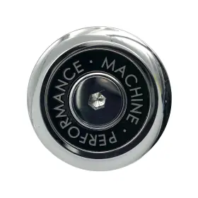 0206-0024-ch Performance Machine Air Cleaner Filter Cover Medallion Insert Harley Touring