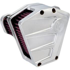 Performance Machine 0206-2087-ch Scallop Air Cleaner - Chrome