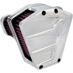0206-2087-ch Performance Machine Scallop Air Cleaner - Chrome