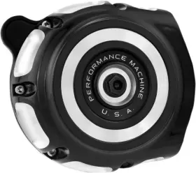 0206-2132-bm Performance Machine Vintage Air Cleaner Contrast Cut Anodized Polished 1010-2236