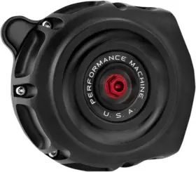 0206-2133-smb Performance Machine Vintage Air Cleaner - Black Ops 1010-2241