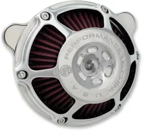 0206-2141-ch Performance Machine Max Hp Air Cleaner Chrome #0206-2141-ch Harley Davidson