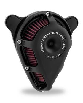 Performance Machine 0206-2167-smb Pm 1010-3285 Jet Air Cleaner Kit Black Ops