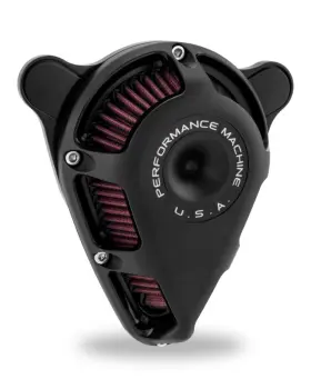0206-2167-smb Performance Machine Pm 1010-3285 Jet Air Cleaner Kit Black Ops