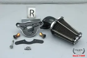 29581-08 Performance Machine 2010 Harley Softail Air Cleaner Intake Filter Kit Contrast