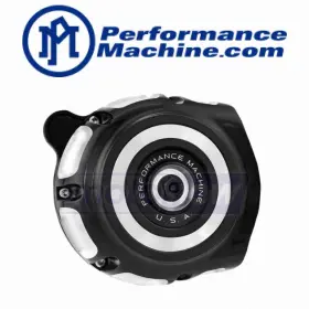 53qm Performance Machine Mn/53qm Vintage Air Cleaners For 2002-2006 Harley Davidson Fltri Bs