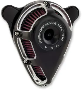 0206-2167-bm Performance Machine Pm Fits Jet Air Cleaner Kit - Contrast Cut