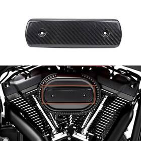 Powerjames 501017 Carbon Fiber Air Cleaner Trim Cover For Harley 2018-24 Fat Bob Boy Breakout 114