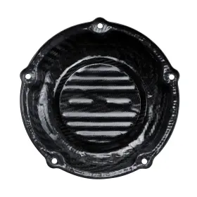 501038 Powerjames Carbon Fiber Air Filter Cover Kit Fits Harley 2018-26 Softail Fxbb Fxfb Flfb 107