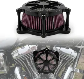 Usa-af0145re Psler Air Cleaner Intake Filter For Harley Dyna/fxr 1993-17 Touring Road King
