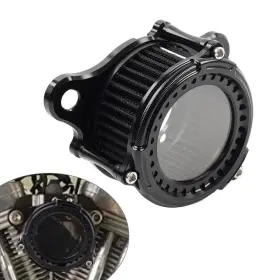 Raimukurijinusa 550747439446 Clear Air Cleaner Intake Filter Kit For Harley Sportster Xl 883 Xl1200 91-23 Blk