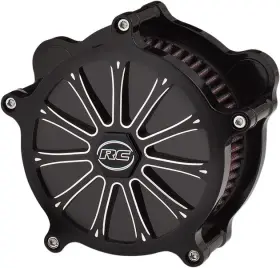 Ab-02b-122e Rc Components Airstrike Exile Air Cleaner Black Eclipse #ab-02b-122e