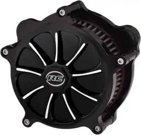 Ab-09b-124e Rc Components Revolt Air Cleaner - Eclipse Motorcycle Street Bike