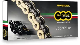 Gold136zrp2 Regina 136zrp2/1010 530zrp Series Chain 130 Links Gold136zrp2/1010