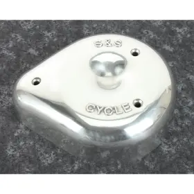 17-0071 S&s Cycle Polished Teardrop Air Cleaner Cover -