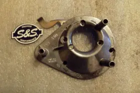 17-330 S&s Cycle E/g Air Cleaner Back Plate With Choke Lever