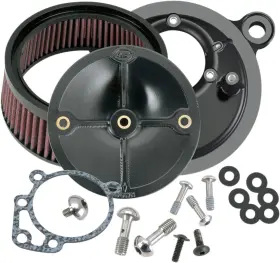 170-0058 S&s Cycle Super Stock Stealth Air Cleaner Kit - Black