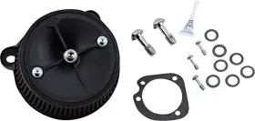 170-0302e S&s Cycle Fits Super Stock Stealth Air Cleaner Kit - Black
