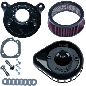 170-0442 S&s Cycle For 01-15 Fuel-injected Softail Models Stealth Air Cleaner Kit
