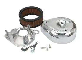 170-0503 S&s Cycle - Chrome Teardrop Air Cleaner