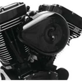 170-0529 S&s Cycle Air Cleaner Kit Stealth Teardrop - Black