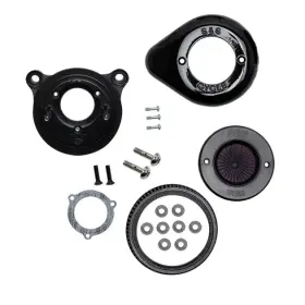170-0722a S&s Cycle Stealth Air Stinger Teardrop Cleaner Kit Black Harley Davidson