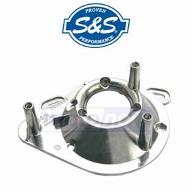 S&s Cycle Mn/4630 S&s Air Cleaner Back Plate For E And G Series Carburetors 1984-1992 Xi