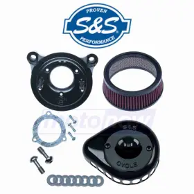 5139 S&s Cycle Mn/5139 Mini Teardrop Stealth Air Cleaner Kit For 2014-2015 Harley Zz