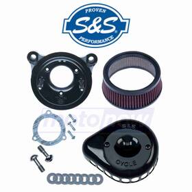 S&s Cycle Mn/980b S&s Mini Teardrop Stealth Air Cleaner Kit For 2015-2016 Harley Fk
