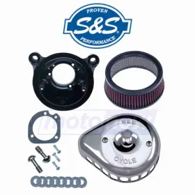 Gb6r S&s Cycle Mn/gb6r Mini Teardrop Stealth Air Cleaner Kit For 2004-2007 Harley Rn