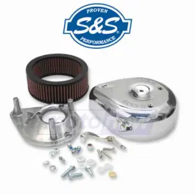 Jt8r S&s Cycle Mn/jt8r Air Cleaner For E And G Series Carburetors 1966-1969 Harley By
