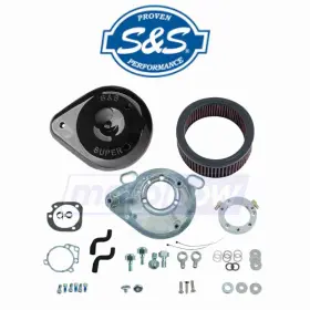 P4eq S&s Cycle Mn/p4eq Teardrop Air Cleaner Kit For 2001 Harley Davidson Fxdwg2 - Fuel And Ux