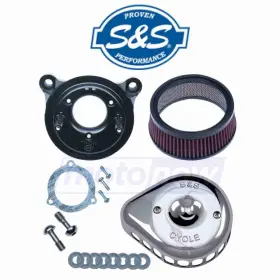 Px1r S&s Cycle Mn/px1r Mini Teardrop Stealth Air Cleaner Kit For 2015-2016 Harley Hz