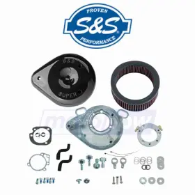 Qx8x S&s Cycle Mn/qx8x Teardrop Air Cleaner Kit For 2002 Harley Davidson Fxdwg3 - Fuel And Bo