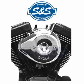 Tfr6 S&s Cycle Mn/tfr6 Stealth Teardrop Air Cleaner Kit For 2001-2007 Harley Davidson Wn