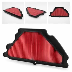 Successsss 550753526208 Air Filter Intake Cleaner Replacement Fit For Kawasaki Ninja Zx6r 2007-2008 Red
